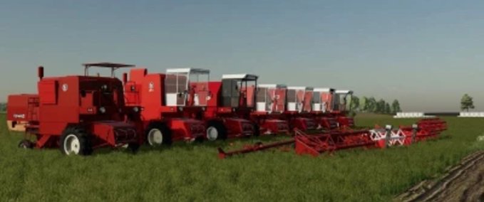 Ostalgie FMŻ Bizon Pack Landwirtschafts Simulator mod