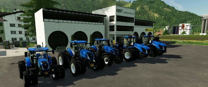 New Holland New Holland Traktoren Pack Landwirtschafts Simulator mod