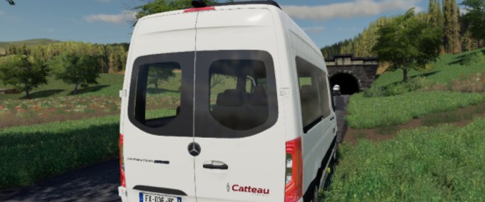 PKWs Mercedes Sprinter Tourer - Catteau Voyages Landwirtschafts Simulator mod