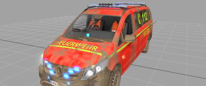 Feuerwehr LS17 Feuerwehr MTW by Kuckii Landwirtschafts Simulator mod