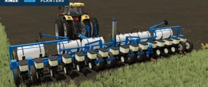 Saattechnik Kinze 3600 16 und 16/31 Reihenpflanzmaschinen Landwirtschafts Simulator mod