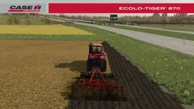 Case IH 870 Ecolo-Tiger Scheibenaufreißer mit 9 Schäften - Thumbnail 1