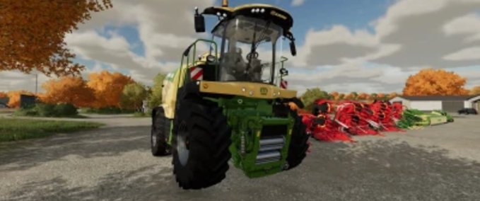 Krone Krone Heacksler Big X 1180 Landwirtschafts Simulator mod