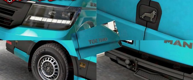 Trucks MAN TGE 3.140 [1.43] Eurotruck Simulator mod