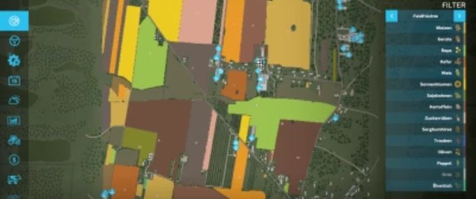 Maps Zdziechow Große Felder Landwirtschafts Simulator mod