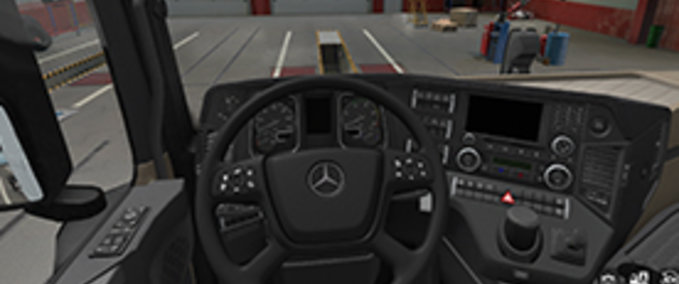 Trucks Mercedes Benz MP4 SFTP Lenkrad [1.43] Eurotruck Simulator mod