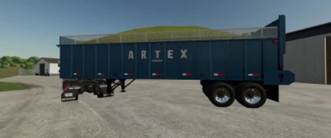 Sonstige Anhänger Artex 3606-8 Auflieger für Silage Landwirtschafts Simulator mod