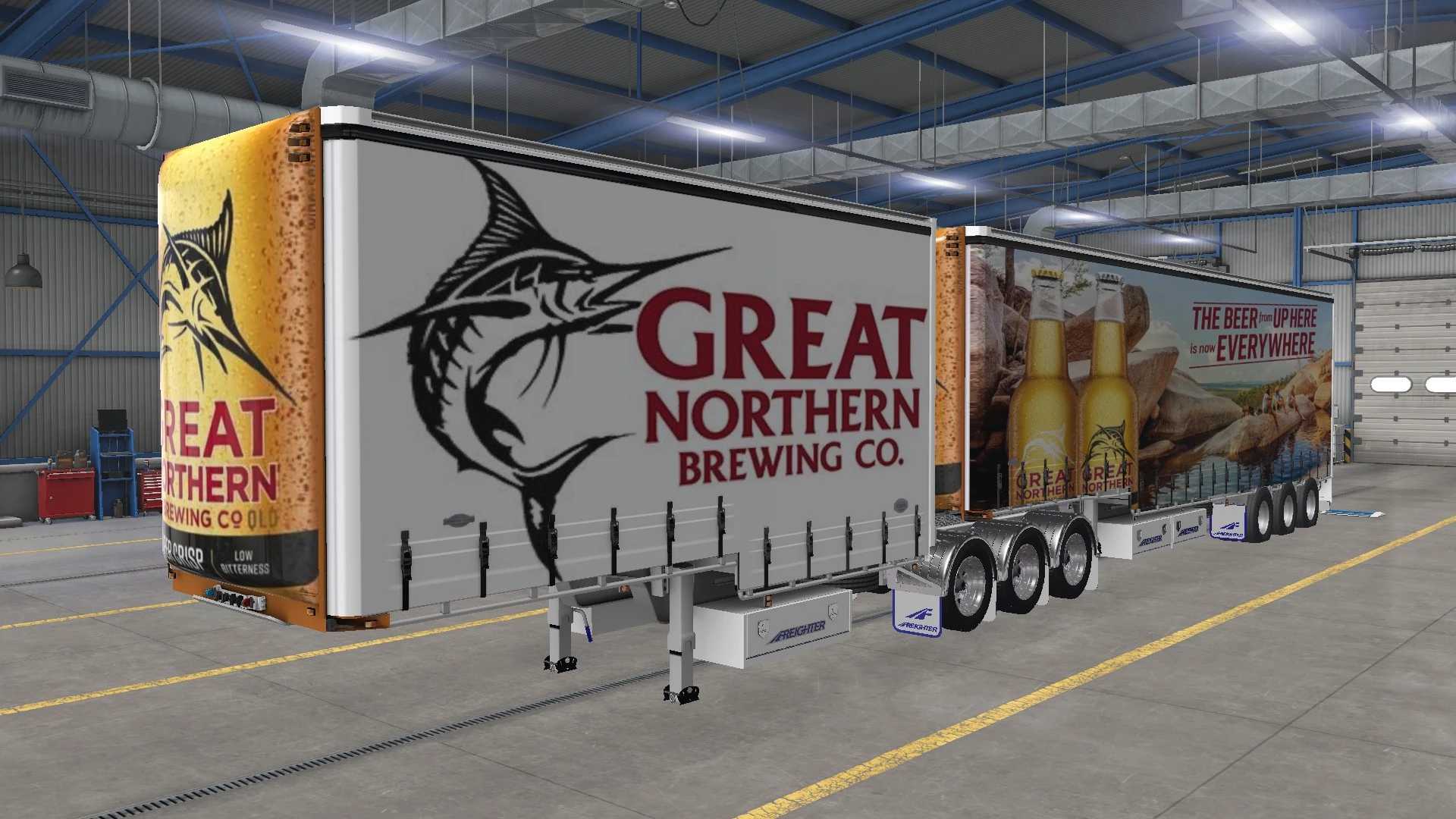 The Godfather’s TSA Drop Deck Trailer Skins Pack v1.1 thumbnail 8