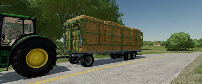 Ballentransport Fliegl DPW 210 Landwirtschafts Simulator mod