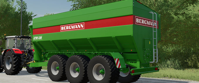 Überladewagen Bergmann GTW 430 Landwirtschafts Simulator mod