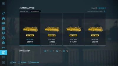 Cutterbar Pack - Thumbnail 1
