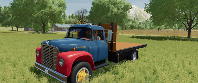 Trucks International Loadstar 1600 Flatbed Farming Simulator mod