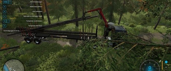 Sonstige Anhänger Holz-Anhänger Landwirtschafts Simulator mod