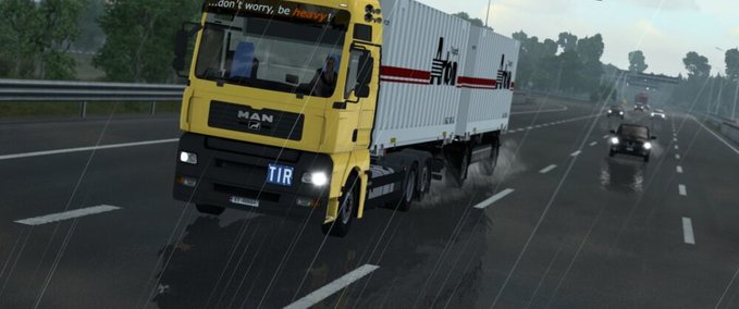 Trucks MAN TGA By Madster BDF System Addon [1.43] Eurotruck Simulator mod
