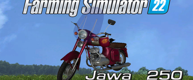 Sonstige Fahrzeuge Mittelklasse-Motorrad Jawa 250. Landwirtschafts Simulator mod