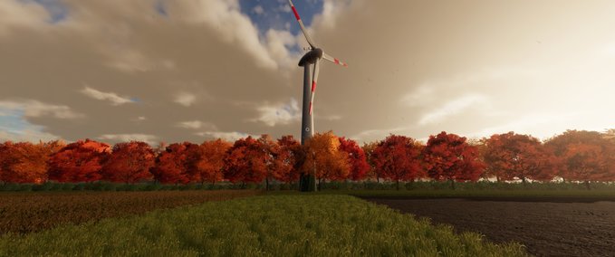 Platzierbare Objekte Windmühle Landwirtschafts Simulator mod