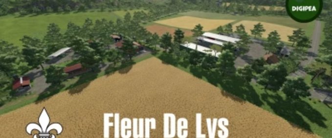 Maps Fleur de Lys Landwirtschafts Simulator mod