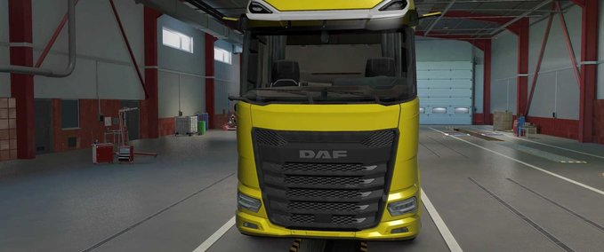 Trucks DAF 2021 Plastic Grilles - 1.43 Eurotruck Simulator mod