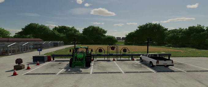 Platzierbare Objekte Parkplatz Landwirtschafts Simulator mod