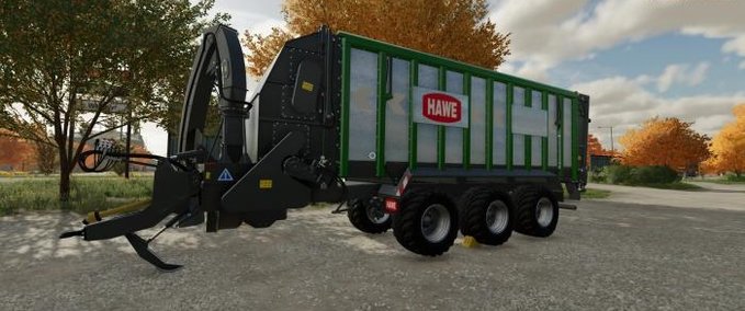 Überladewagen Hawe 250000-Liter-Schneckenwagen Landwirtschafts Simulator mod