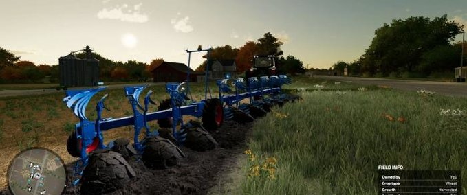 Pflüge Titan 18 Landwirtschafts Simulator mod