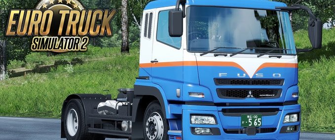 Trucks MITSUBISHI FUSO SUPER GREAT OM 457 STOCK SOUND  Eurotruck Simulator mod