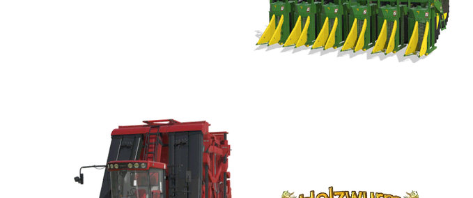 Sonstige Traktoren CottenModule_JD_Case_Holzwurm Landwirtschafts Simulator mod