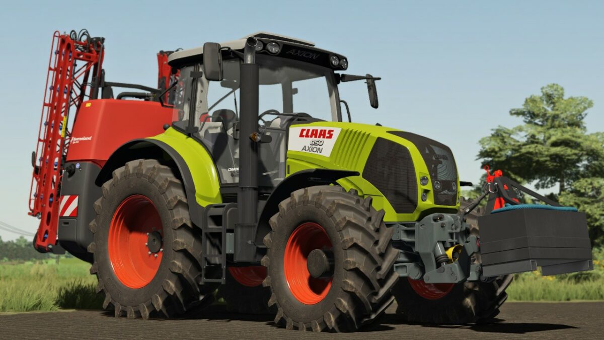 Claas Axion 800 - Thumbnail 1