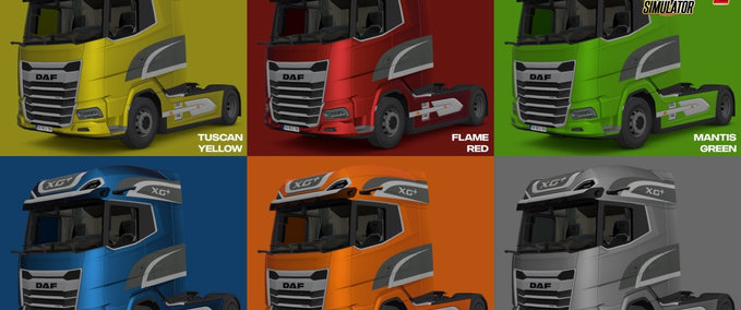 Trucks DAF XG+ Classic Edition Skins  Eurotruck Simulator mod