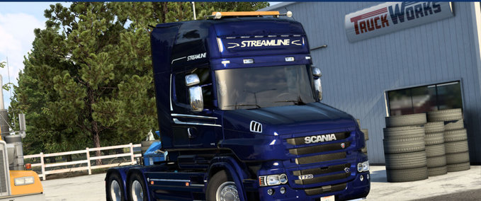 Trucks RJL Scania T Mod By Frkn64 (1.43.x) American Truck Simulator mod