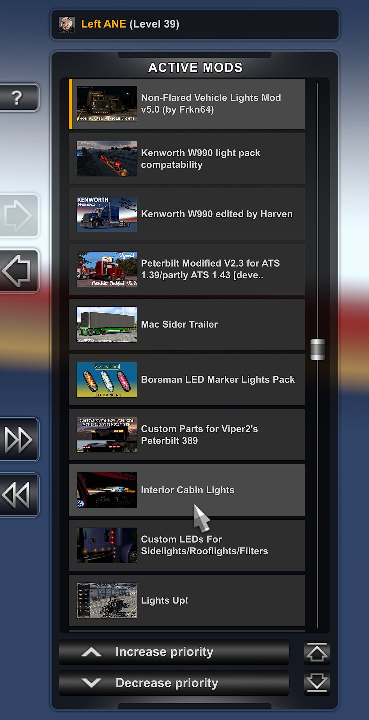 Kenworth W990 Light pack Compatibility - 1.43 thumbnail 2