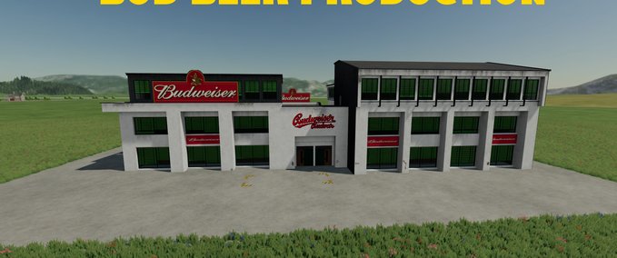 Platzierbare Objekte Bud Beer Production Landwirtschafts Simulator mod