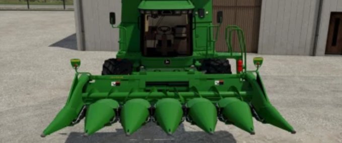 Schneidwerke & Schneidwerkswagen John Deere 606C 6 Reihen Maisvorsatz Landwirtschafts Simulator mod