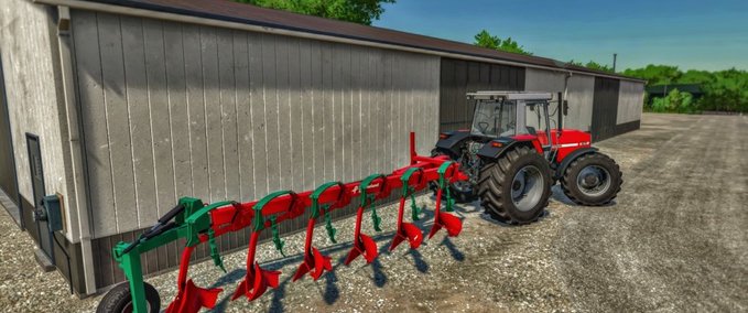 Pflüge Kverneland BE6 Landwirtschafts Simulator mod