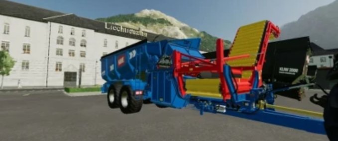 Überladewagen HAWE Kuw 2000 multi Landwirtschafts Simulator mod