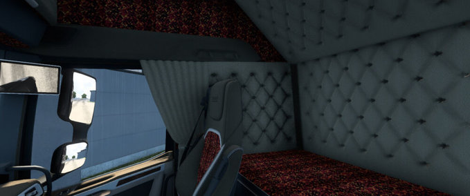 Trucks DAF XG+ Danish Red Pluche Interior by Carrozzeria Matteo - 1.43 Eurotruck Simulator mod