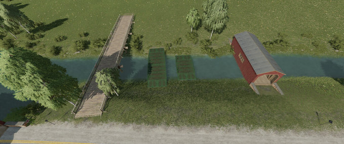 Platzierbare Objekte Brückenset Landwirtschafts Simulator mod