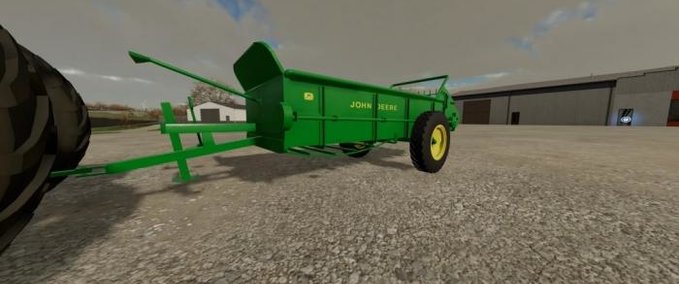 Miststreuer John Deere Düngerstreuer Modell N Landwirtschafts Simulator mod