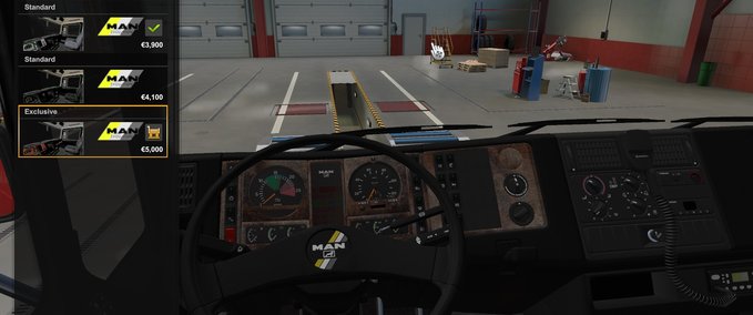 Sonstiges MAN f2000 Interior Eurotruck Simulator mod