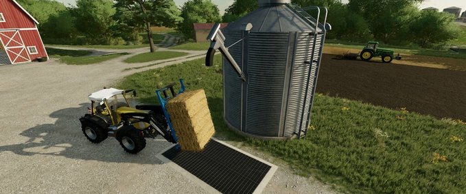 Platzierbare Objekte Kleines Silo Set Mit Einkaufsstation Landwirtschafts Simulator mod