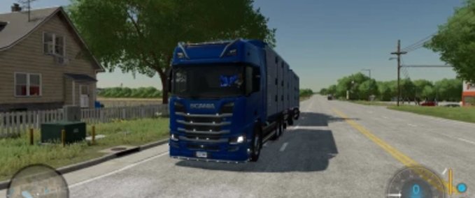 Sonstige Anhänger Scania R Michieletto Landwirtschafts Simulator mod