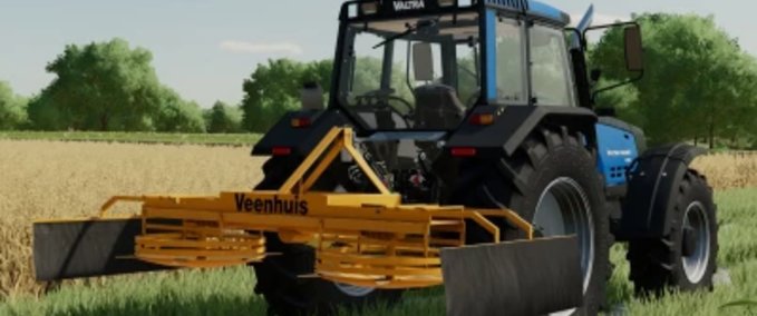 Sonstige Anbaugeräte Veenhuis Silageverteiler Landwirtschafts Simulator mod