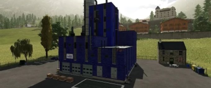 Platzierbare Objekte Papierfabriken Landwirtschafts Simulator mod