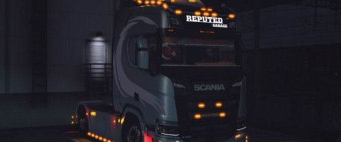 Trucks Scania R500 NextGen Reputed Garage (1.43.x)  Eurotruck Simulator mod