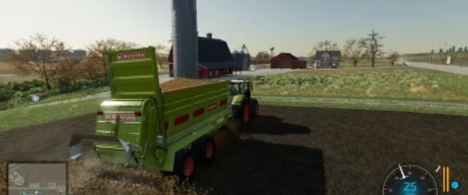 Miststreuer Bergmann TSW Landwirtschafts Simulator mod