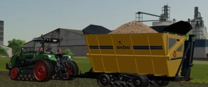Überladewagen Oxbo-Kippwagen Landwirtschafts Simulator mod