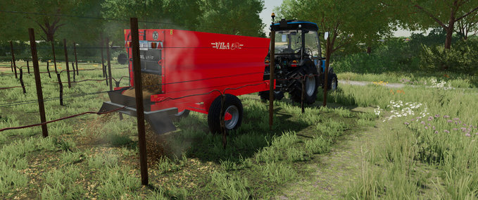 Miststreuer Vila SV3 Landwirtschafts Simulator mod