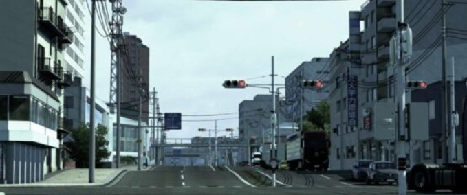 Maps Hokkaido Karte - 1.43 Eurotruck Simulator mod
