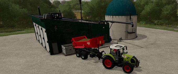 Platzierbare Objekte Mini Biogasanlage Landwirtschafts Simulator mod