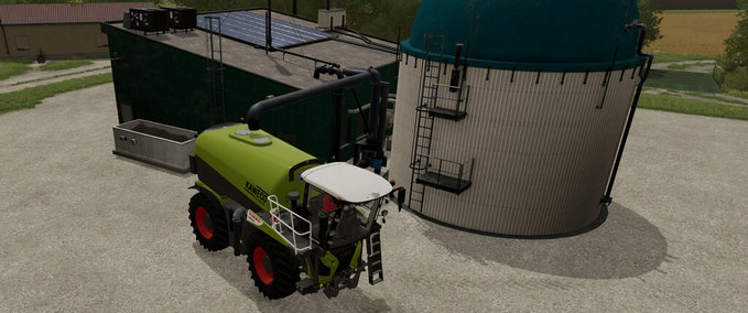 Platzierbare Objekte Mini-Biogasanlage Landwirtschafts Simulator mod